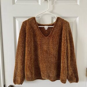 A New Day Gold Knit Sweater